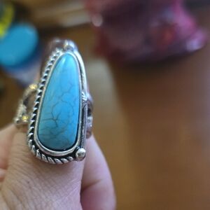 Silver Turquoise Ring